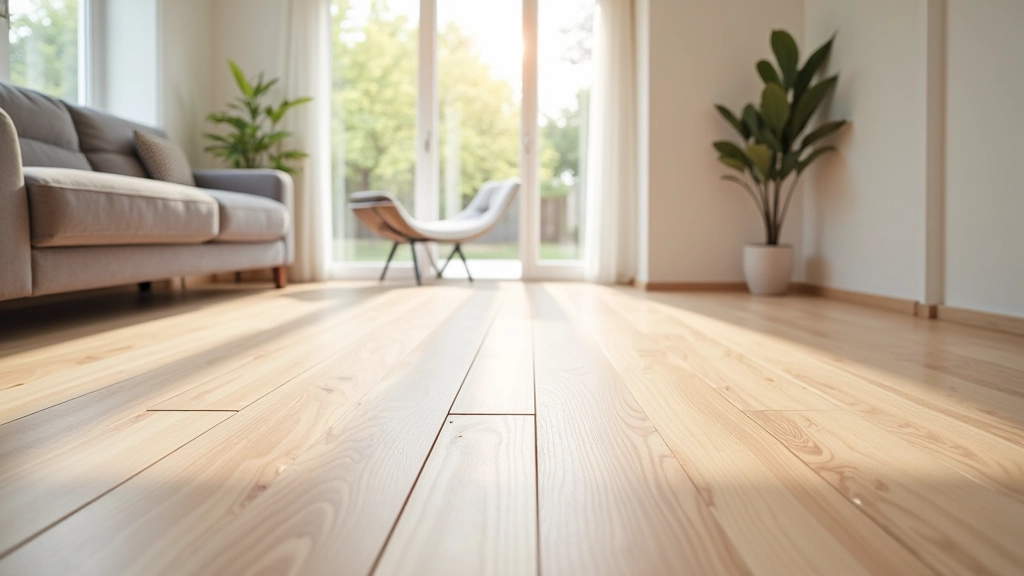 Complete laminate flooring installation showing finished floor with proper spacing and professional laying technique