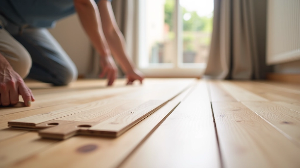 Step-by-step laminate flooring installation process